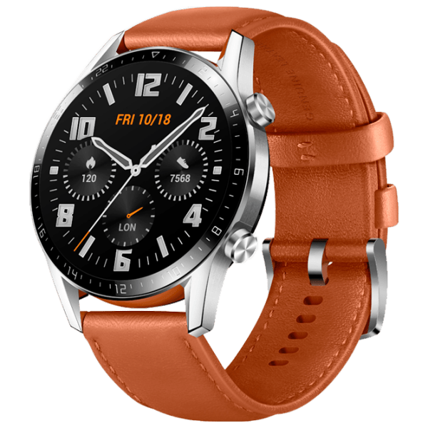 Ceas inteligent Huawei Watch GT2 Silver 1.39" | 46 mm | Oțel inoxidabil/ | Fortuna B19V photo 2