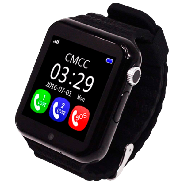 Ceas pentru copii Bubble GW800S Black 1.33", 240 x 240 photo 1