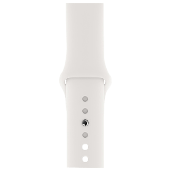 Curelușă Apple Watch 40 mm S/M & M/L White Steel photo 1