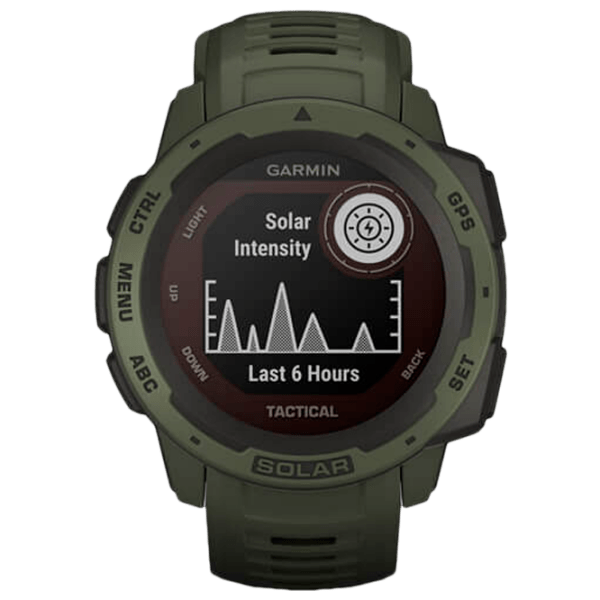 Ceas inteligent Garmin Instinct Solar Moss 0.9" | 45 mm | Polimer/Silicon
| 010-02293-04 photo 2