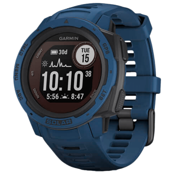 Умные часы Garmin Instinct Solar Синий 0.9" | 45 мм | Полимер/Силикон
| 010-02293-01 photo 1