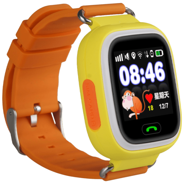 Детские часы Bubble GW100 Желтый 1.22",  photo 3
