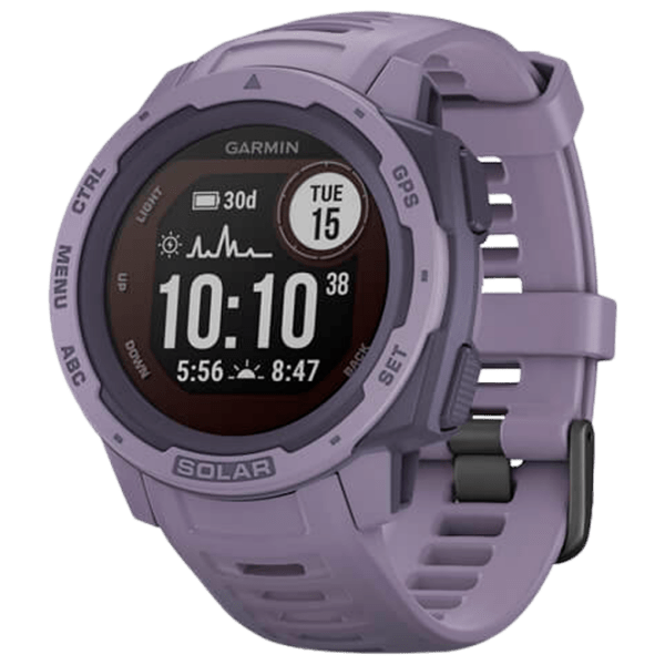 Умные часы Garmin Instinct Solar Орхидея 0.9" | 45 мм | Полимер/Силикон
| 010-02293-02 photo 1