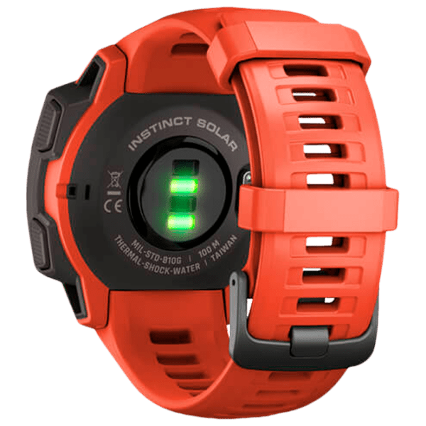 Ceas inteligent Garmin Instinct Solar Flame Red 0.9" | 45 mm | Polimer/Silicon
| 010-02293-20 photo 5