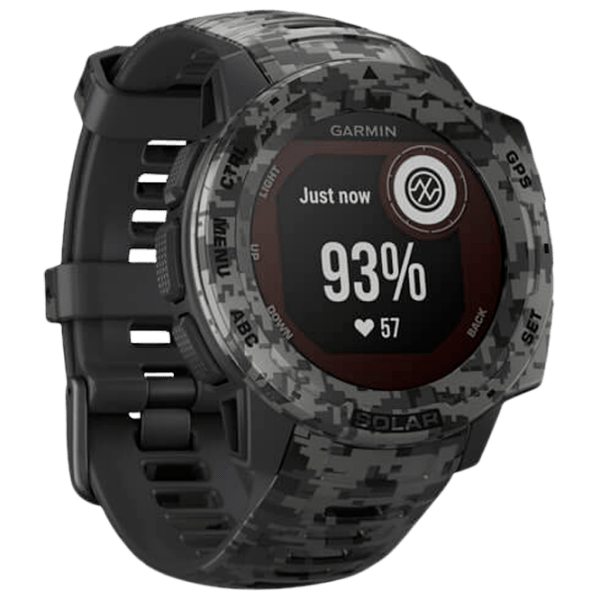 Умные часы Garmin Instinct Solar Графитовый камуфляж 0.9" | 45 мм | Полимер/Силикон
| 010-02293-05 photo 3