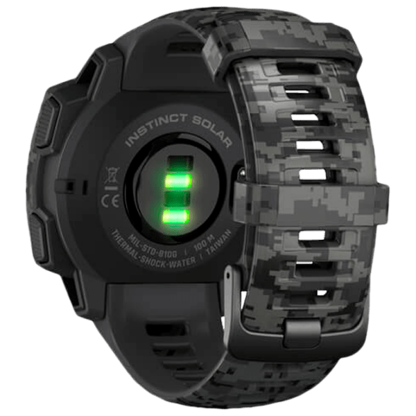 Умные часы Garmin Instinct Solar Графитовый камуфляж 0.9" | 45 мм | Полимер/Силикон
| 010-02293-05 photo 5