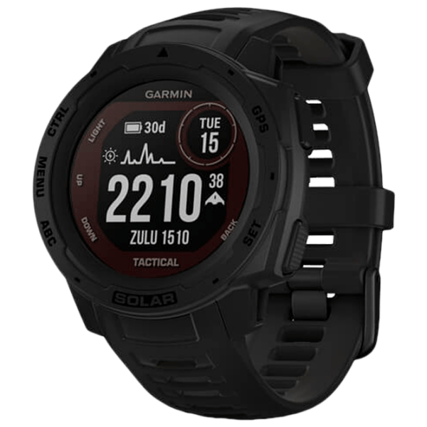 Умные часы Garmin Instinct Solar Черный 0.9" | 45 мм | Полимер/Силикон
| 010-02293-03 photo 1