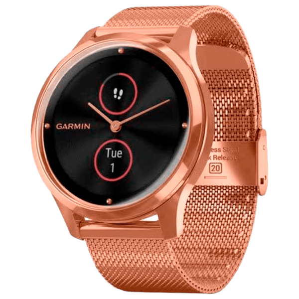 Ceas inteligent Garmin Vivomove Luxe Gold 0.95" | 42 mm | Oțel inoxidabil/Oțel inoxidabil
| 010-02241-24 photo 1