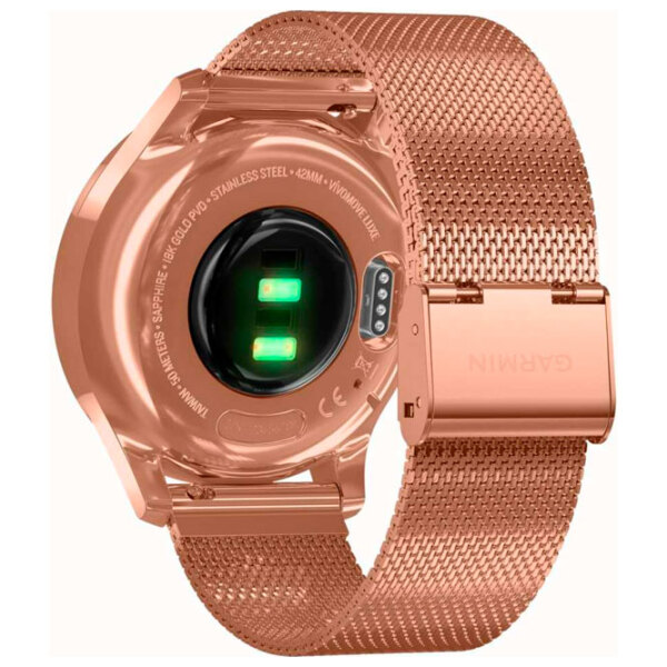 Ceas inteligent Garmin Vivomove Luxe Gold 0.95" | 42 mm | Oțel inoxidabil/Oțel inoxidabil
| 010-02241-24 photo 5