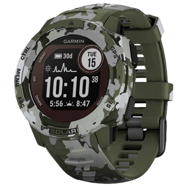 Умные часы Garmin Instinct Solar Лишайниковый камуфляж 0.9" | 45 мм | Полимер/Силикон
| 010-02293-06 photo 1