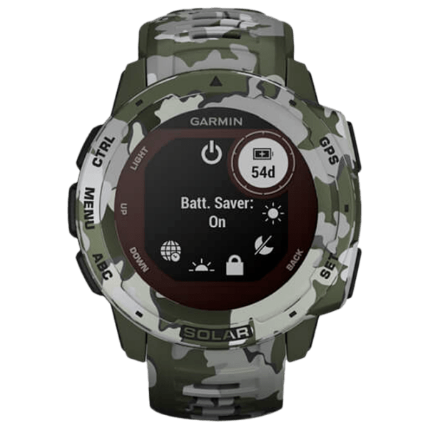 Умные часы Garmin Instinct Solar Лишайниковый камуфляж 0.9" | 45 мм | Полимер/Силикон
| 010-02293-06 photo 2