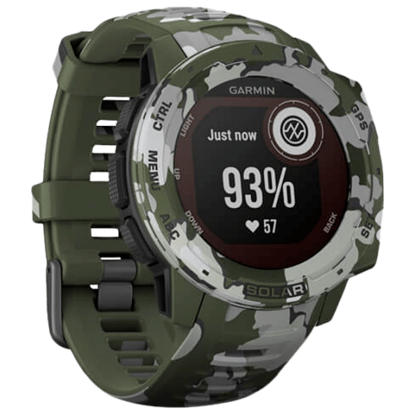 Умные часы Garmin Instinct Solar Лишайниковый камуфляж 0.9" | 45 мм | Полимер/Силикон
| 010-02293-06 photo 3