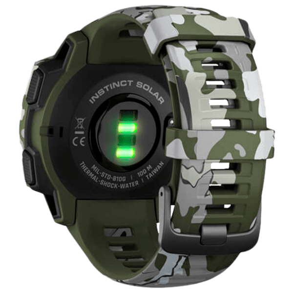 Умные часы Garmin Instinct Solar Лишайниковый камуфляж 0.9" | 45 мм | Полимер/Силикон
| 010-02293-06 photo 5