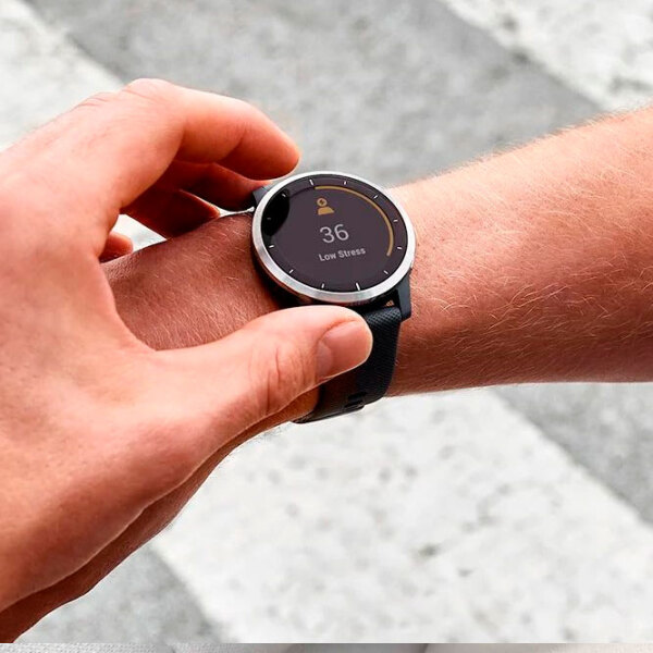 Ceas inteligent Garmin Vivomove Luxe Silver 0.95" | 42 mm | Oțel inoxidabil/Piele italiană
| 010-02241-20 photo 7