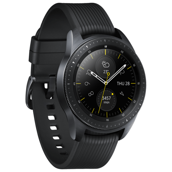 Умные часы Samsung Galaxy Watch Black 1.2" | 42 мм |/ Силикон
| SM-R815WZKAXAC photo 4