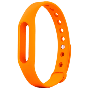 Ремень Xiaomi MiBand 1/ 1S Mi93796 Оранжевый Силикон