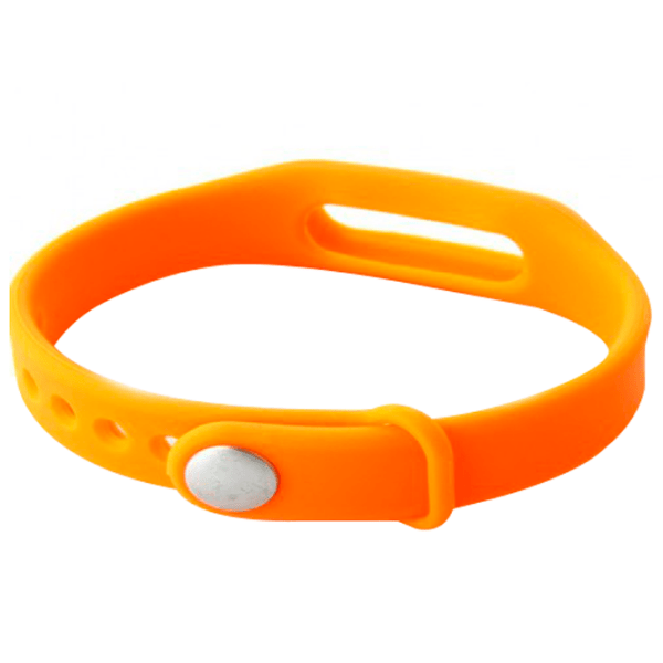 Curelușă Xiaomi MiBand 1/ 1S Mi93796 Orange Silicon photo 2
