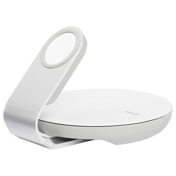 Încărcător wireless Moshi Travel Stand White  / White photo 1