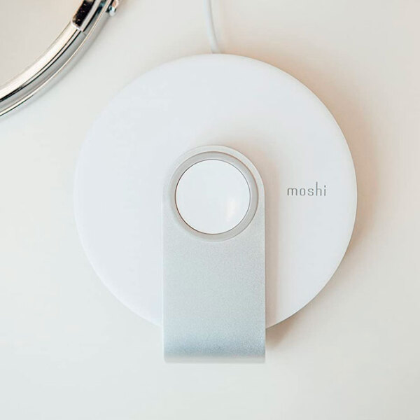 Încărcător wireless Moshi Travel Stand White  / White photo 7