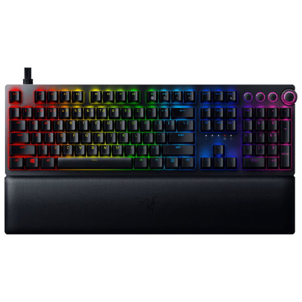 Tastatură Razer Huntsman V2 US Black Gaming, Cu fir photo 1