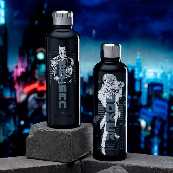 Sticlă pentru apă Paladone Batman Black 500 ml photo 3