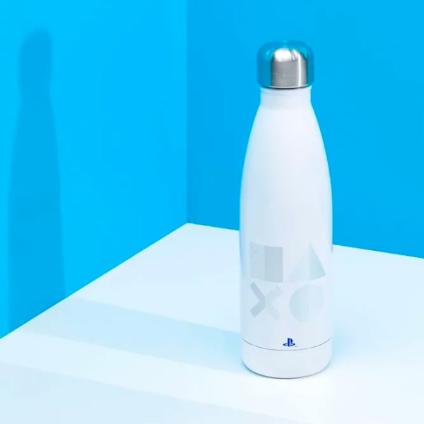 Sticlă pentru apă Fan Paladone Playstation White 460 ml photo 3