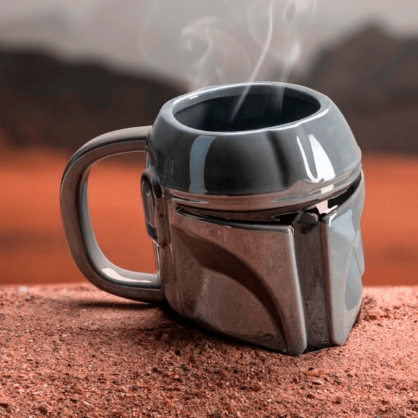Cană Paladone Star Wars Mandalorian Gray 650 ml photo 3
