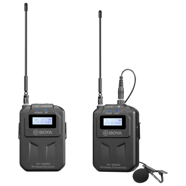 Microfon Boya BY-WM6S Black  photo 1