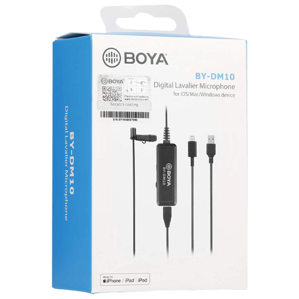 Microfon Boya BY-DM10 Black  photo 3