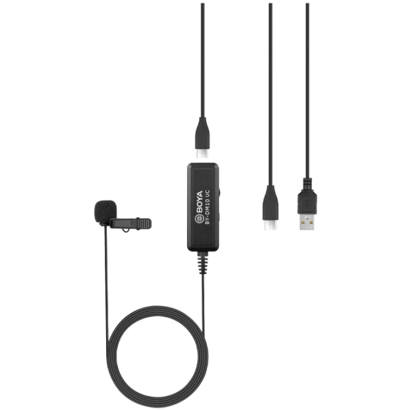 Microfon Boya BY-DM10 UC Black  photo 1