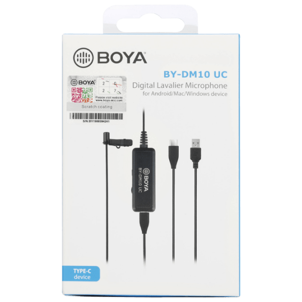 Microfon Boya BY-DM10 UC Black  photo 4
