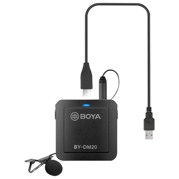 Microfon Boya BY-DM20 Black  photo 1