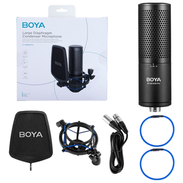 Microfon Boya BY-M1000 Pro Black  photo 8