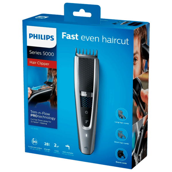 Aparat de tuns Philips HC5650/15 Silver  photo 5