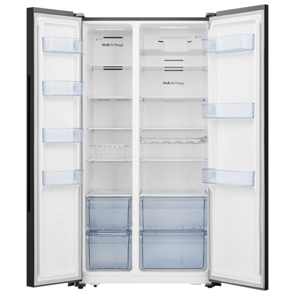 Frigider Hisense RS670N4GBE Black 336l/ No Frost, 185l/ No Frost, A++ photo 2