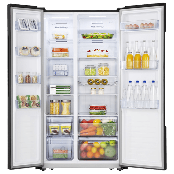 Frigider Hisense RS670N4GBE Black 336l/ No Frost, 185l/ No Frost, A++ photo 3