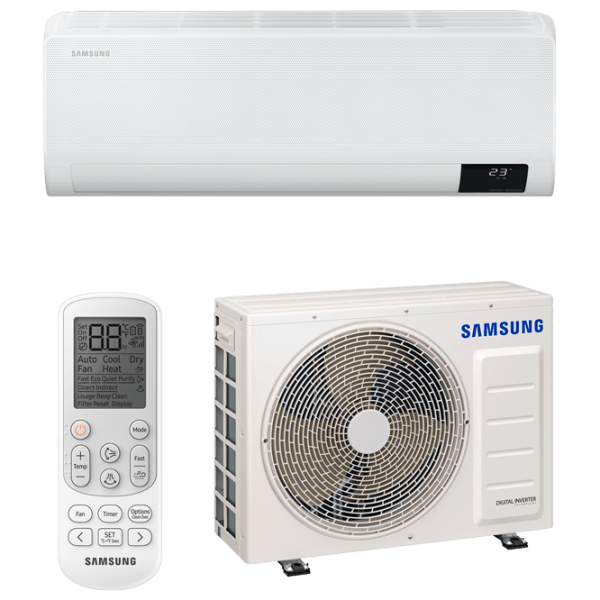 Кондиционер Samsung AR09AXAAAWKNER Белый 25 м2 | 9000 БТЕ | Белый photo 5