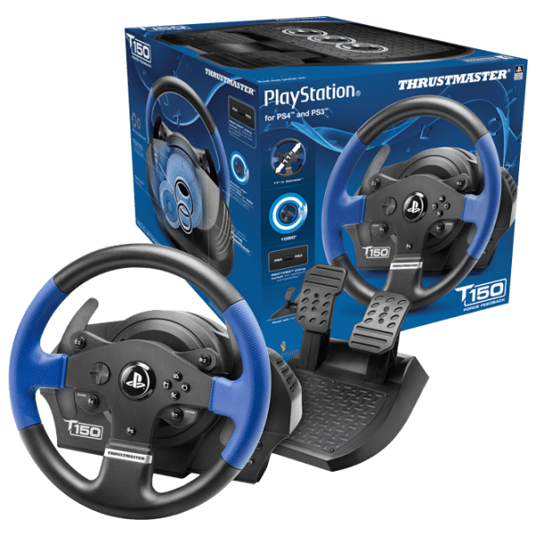 Руль Thrustmaster T150 Force Feedback Черный Проводная / 14 buttons photo 5