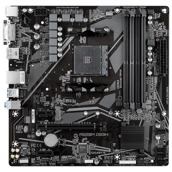 Calculator de jocuri Navigator 00126 Black AMD Ryzen 5 3600 16 GB 256 GB 1 TB GeForce GTX 1660 Ti OC 6 GB photo 3