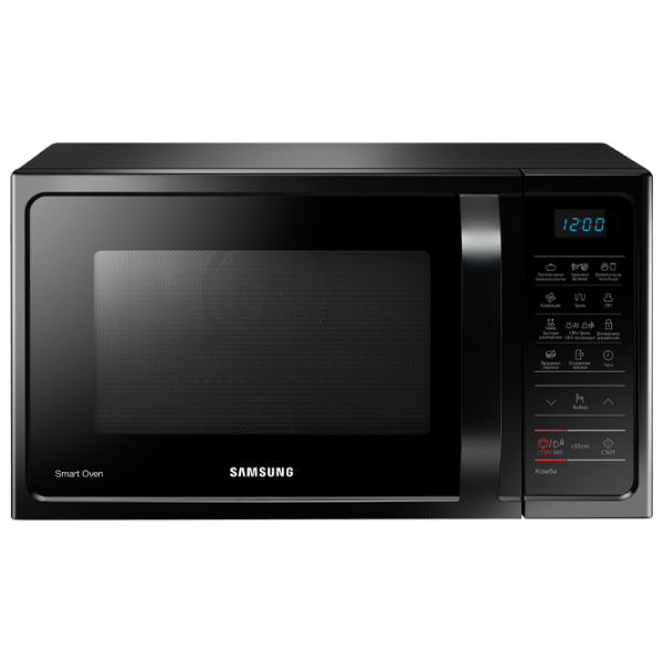 Микроволновая печь Samsung MC28H5013AK/ BW Черный С грилем и конвекцией, 28 л, 900 Вт photo 1