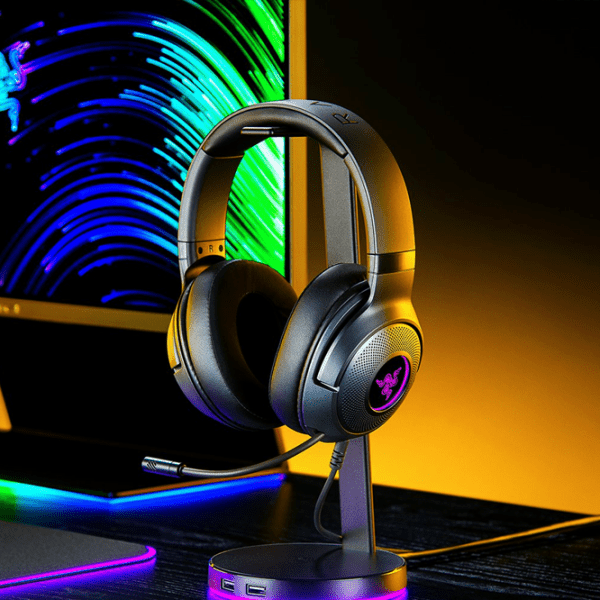 Căști Razer Kraken V3 X Black Cu fir/ Gaming/ Over the ear photo 6