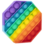 Jucărie antistres Pop It Hexagonal Multicolor 