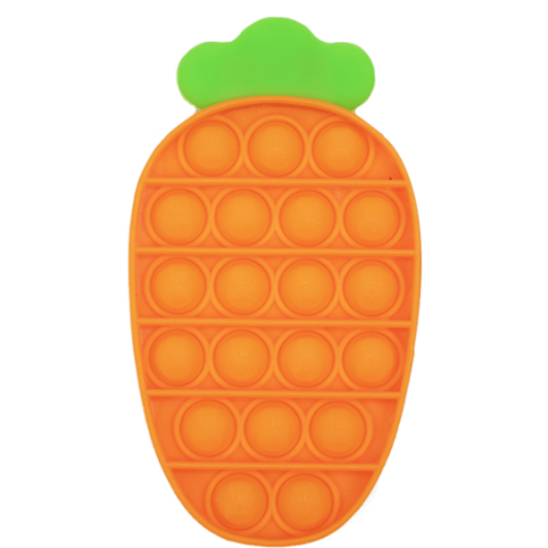 Jucărie antistres Pop It Morcov Orange  photo 1