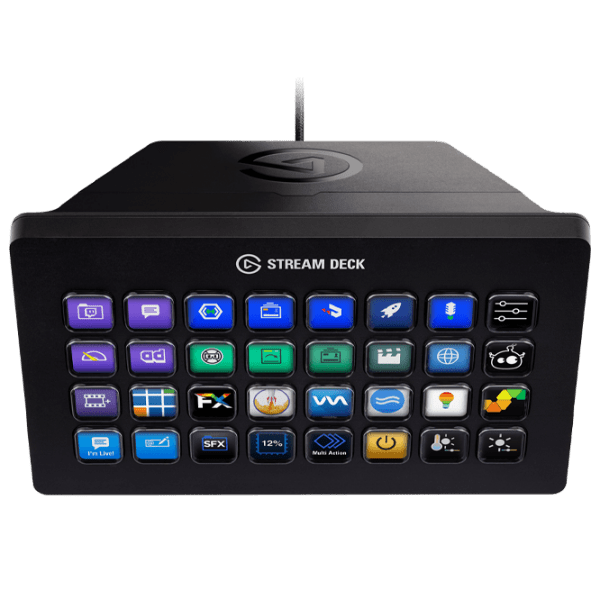 Контроллер для стриминга Elgato Live Content Creation 32 Keys Черный Стриминг, Проводная photo 1