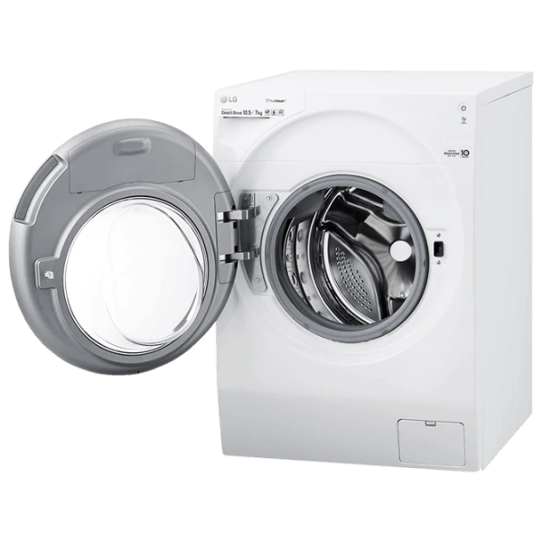 Mașină de spălat LG FH4G1JCH2N White 10.5 kg, 1400 rpm, A photo 7