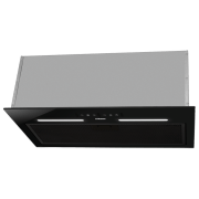 Hotă Hansa OMP6553BGH Black 60 cm, Recirculare, 500 m³/h