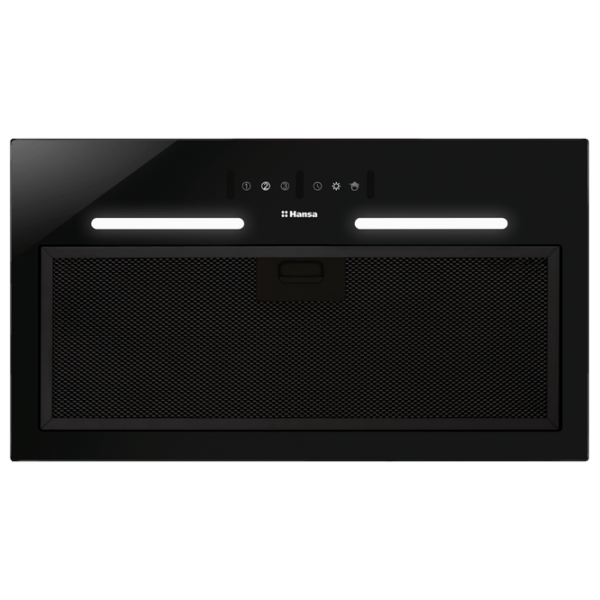 Hotă Hansa OMP6553BGH Black 60 cm, Recirculare, 500 m³/h photo 2