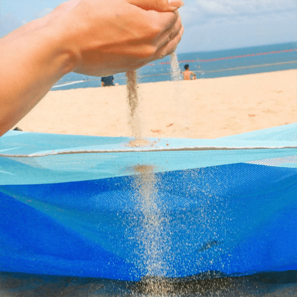 Пляжный коврик H&Q Sand Free Mat, Синий  photo 4