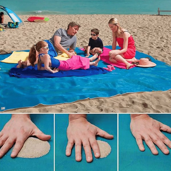 Пляжный коврик H&Q Sand Free Mat, Синий  photo 5