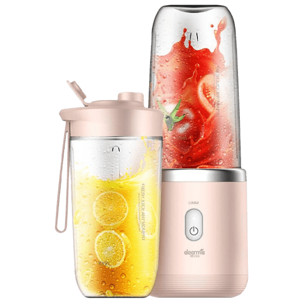 Blender portabil Xiaomi Deerma DEM-NU05 Pink  photo 1